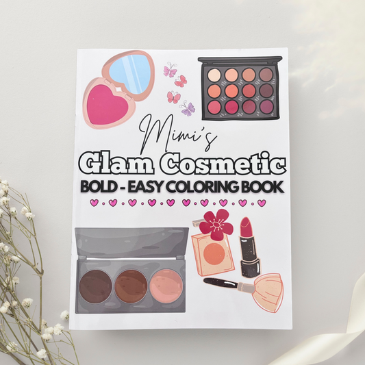 Mimi's Cosmetics Coloring Book